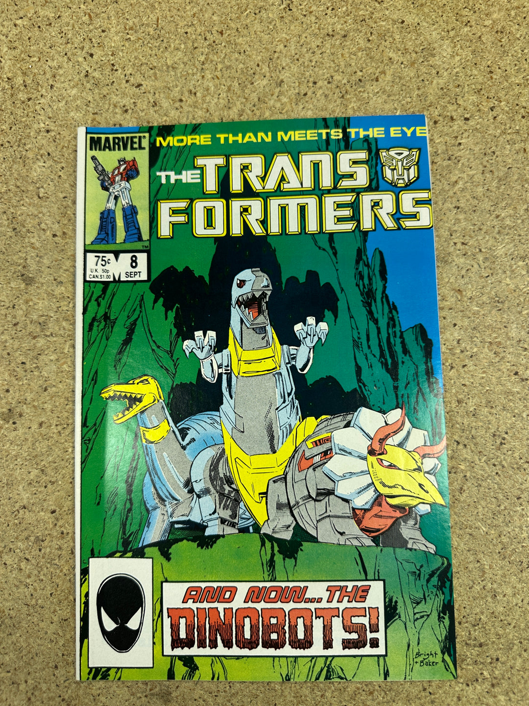 Transformers #8 1st Dinobots