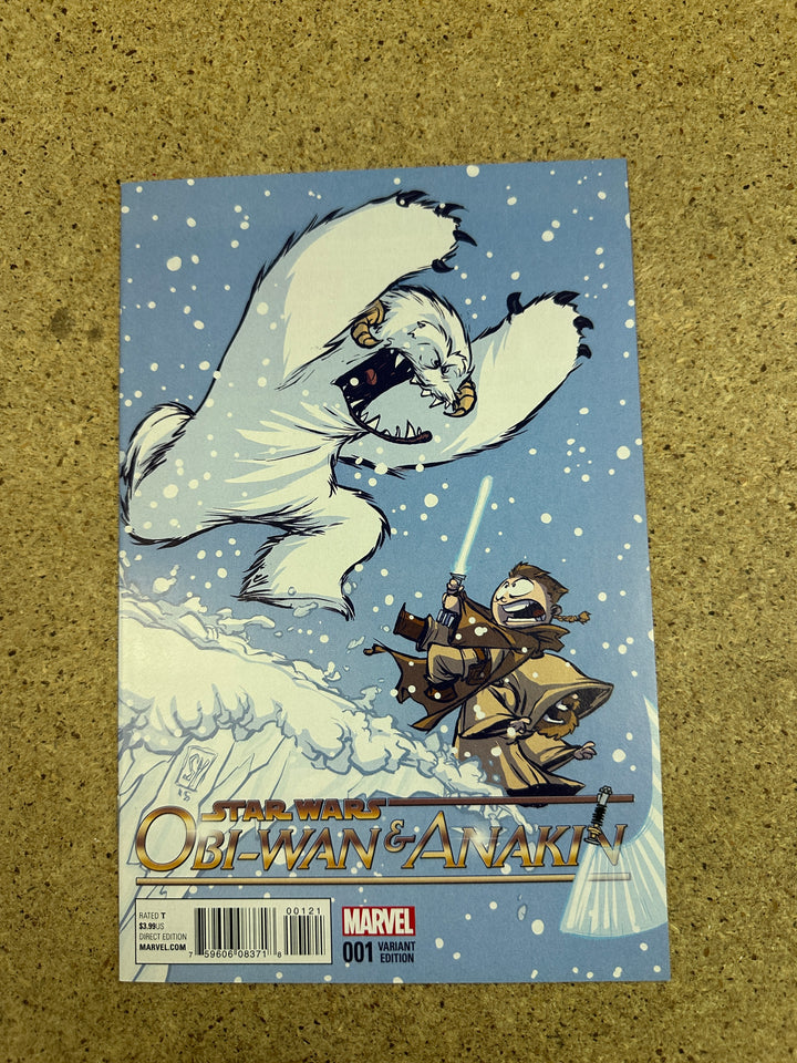 Obi Wan and Anakin #1  Skottie Young Cover
