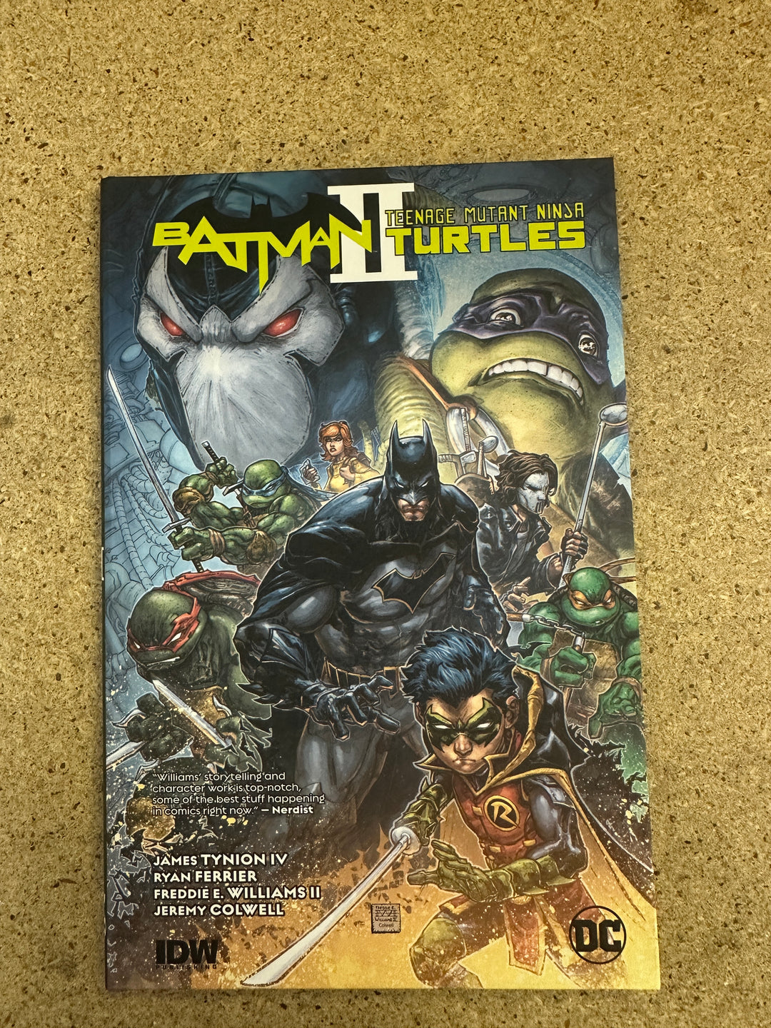 Batman Teenage Mutant Ninja Turtles #2 HC