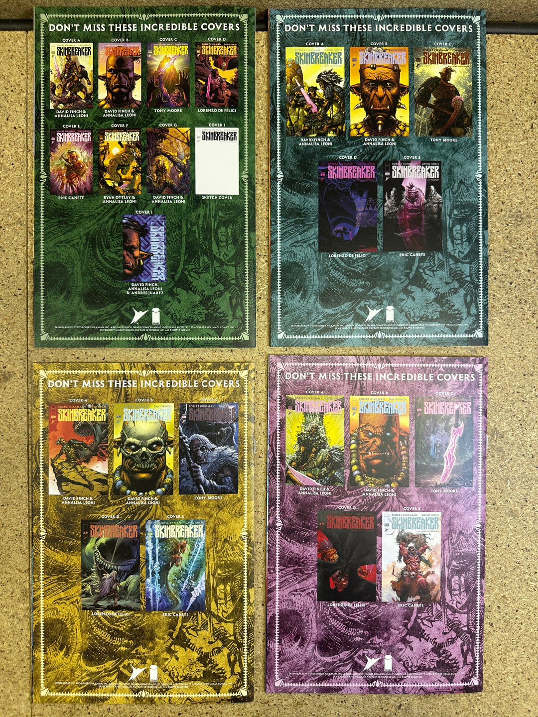 Skinbreaker #1-8 Complete