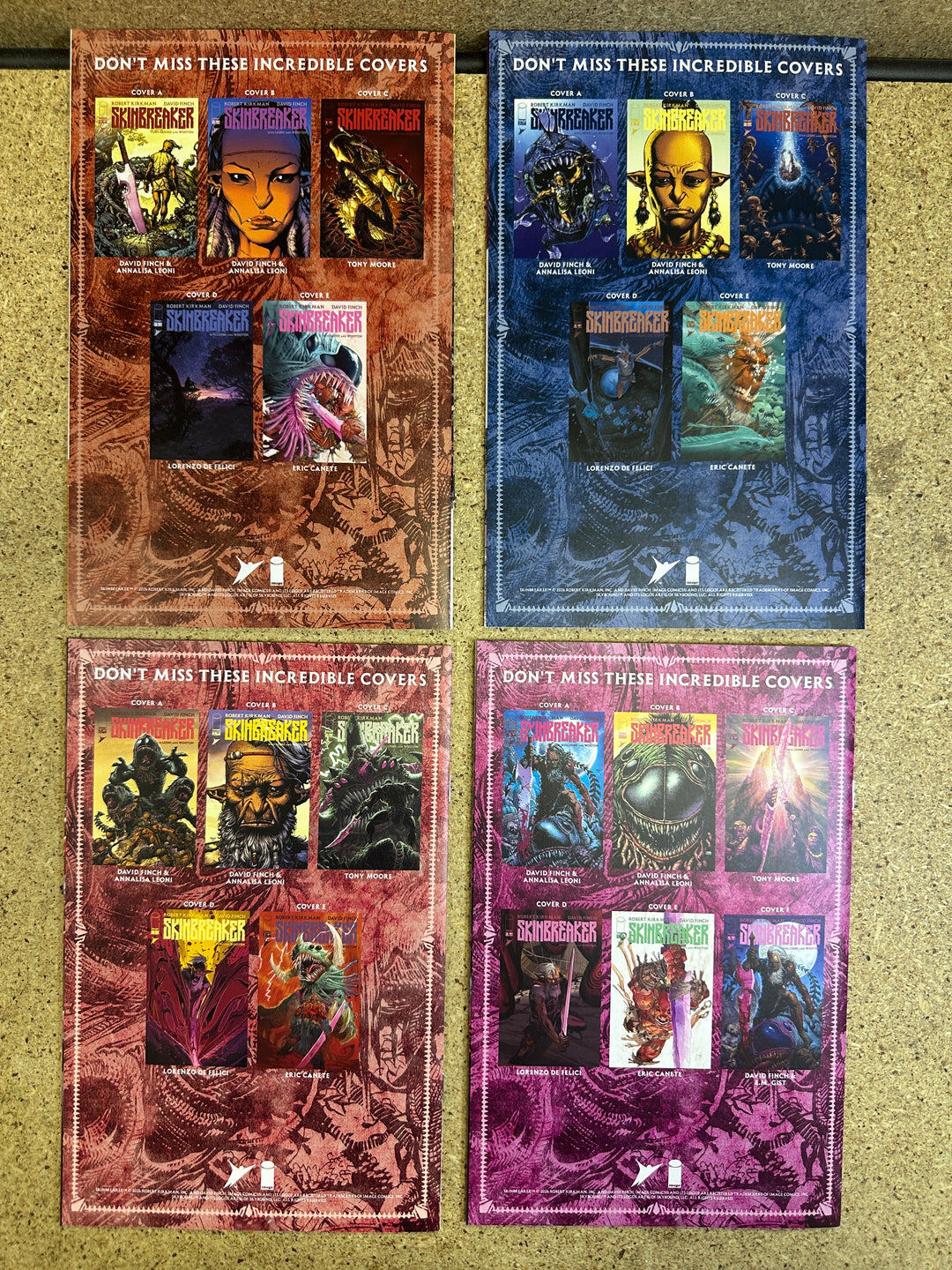 Skinbreaker #1-8 Complete
