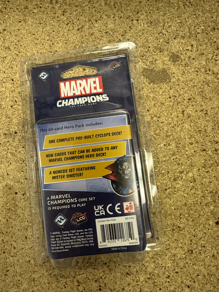 Marvel Champions Cyclops Hero Pack LCG Expansion FFG NEW Sealed
