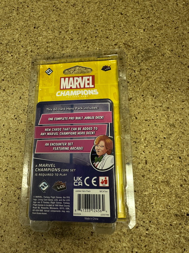 Marvel Champions Jubilee Hero Pack LCG Expansion FFG NEW Sealed