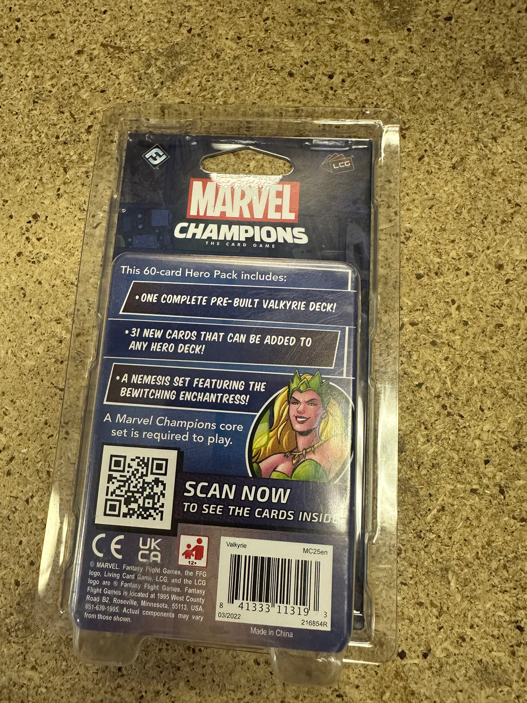 Marvel Champions Valkyrie Hero Pack LCG Expansion FFG NEW Sealed