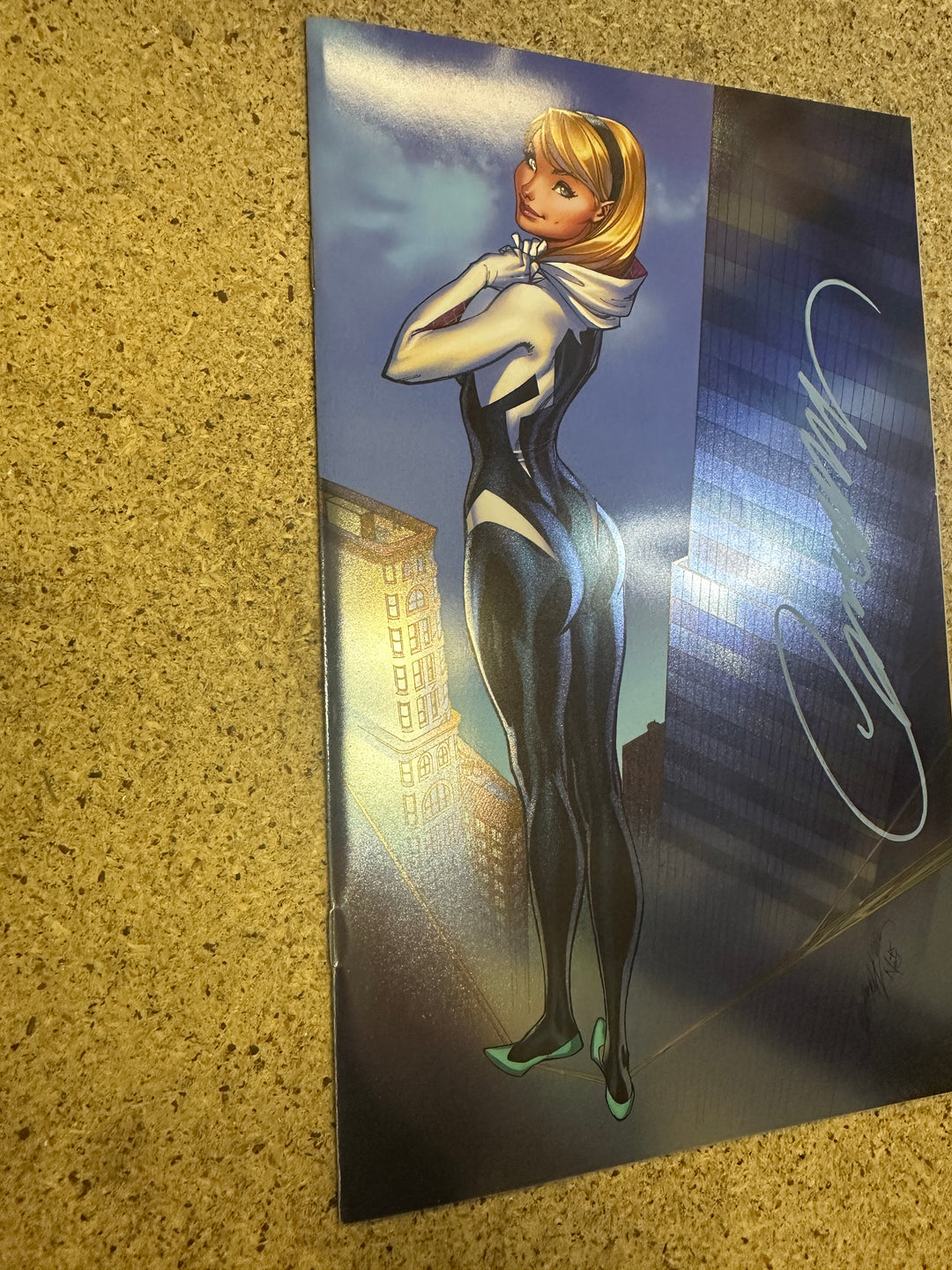 Spider-Gwen The Ghost Spider #5 J Scott Campbell Signed