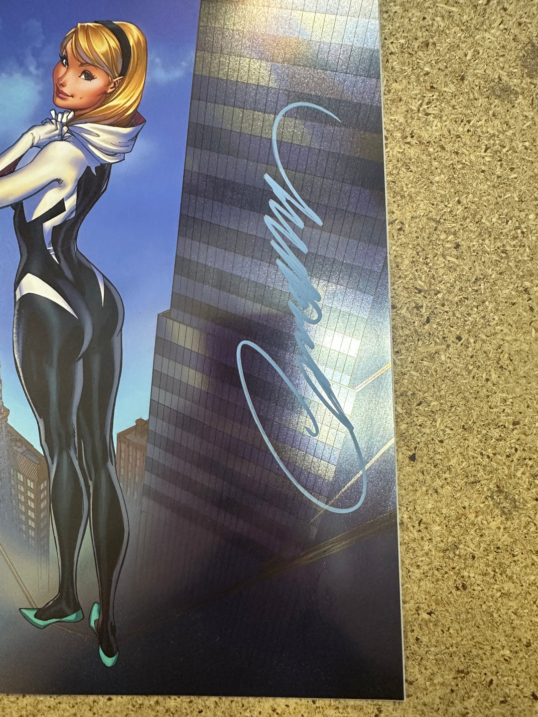 Spider-Gwen The Ghost Spider #5 J Scott Campbell Signed