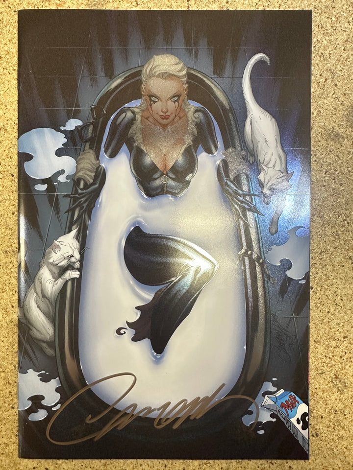 Amazing Spider-Man #54 J Scott Campbell Foil Variant Signed