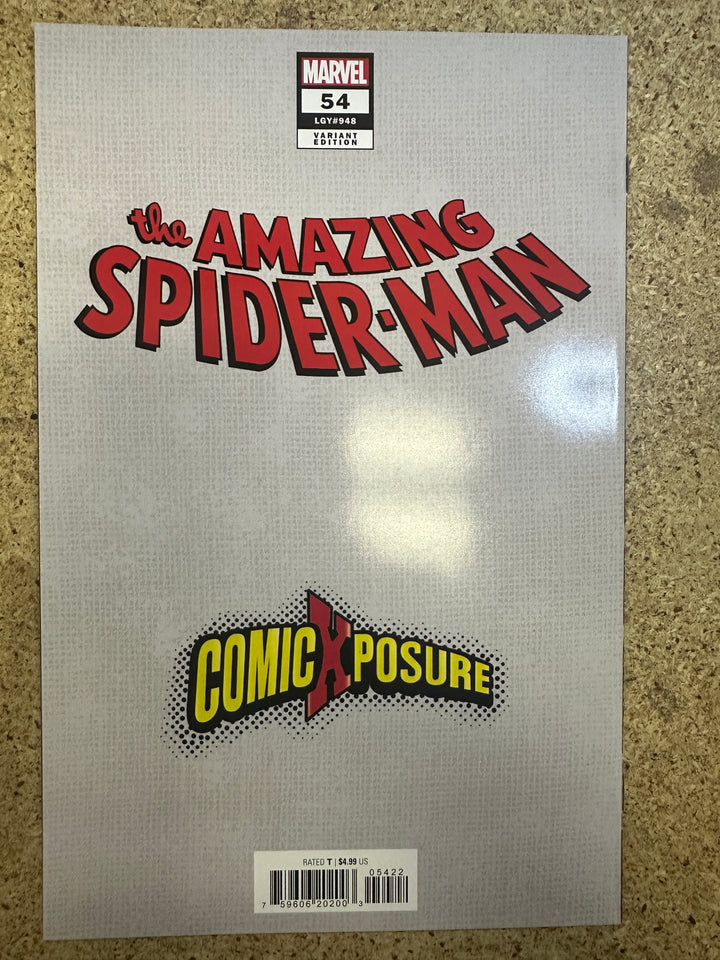 Amazing Spider-Man #54 J Scott Campbell Foil Variant Signed