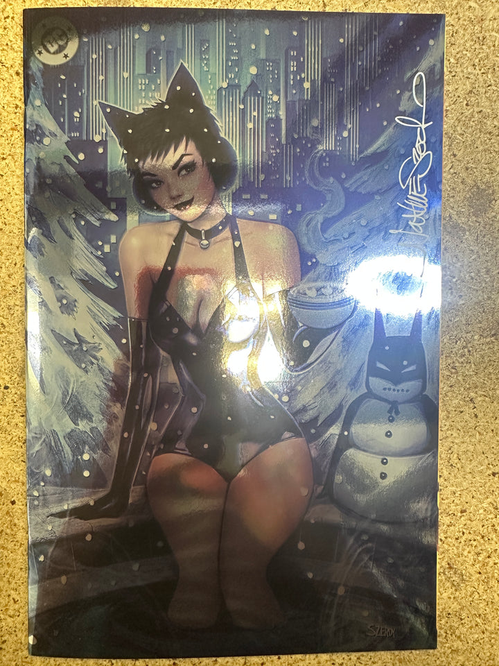 Catwoman #72 Szerdy Con Exclusive Foil Signed by Nathan Szerdy