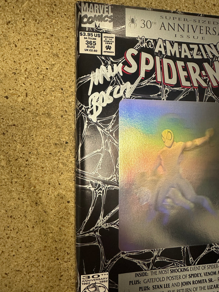Amazing Spider-Man #365 Signed by Mark Bagley w/o COA