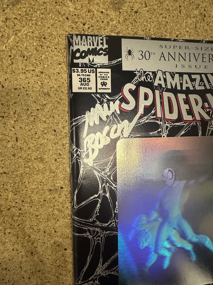 Amazing Spider-Man #365 Signed by Mark Bagley w/o COA