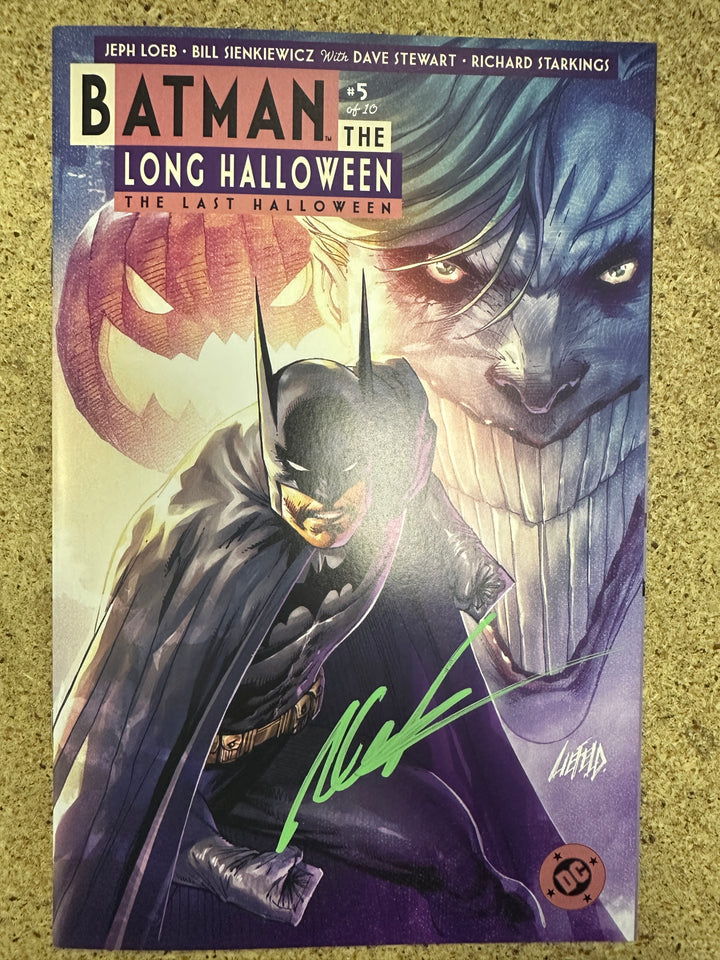 Batman The Long Halloween The Last Halloween #5 Cover C Signed by Rob Liefeld