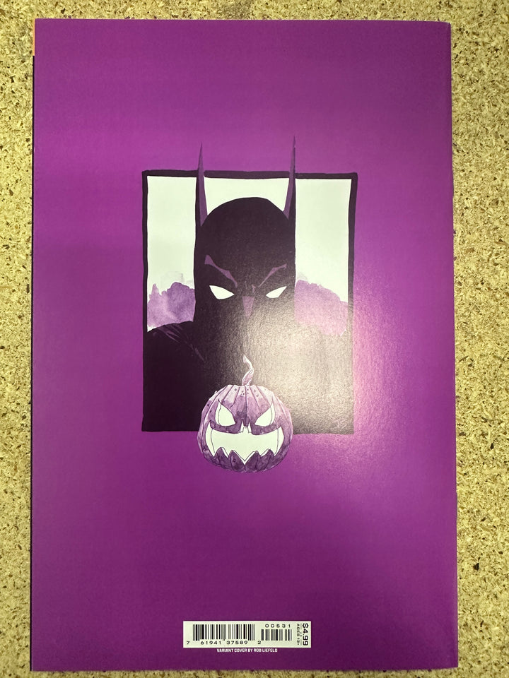 Batman The Long Halloween The Last Halloween #5 Cover C Signed by Rob Liefeld