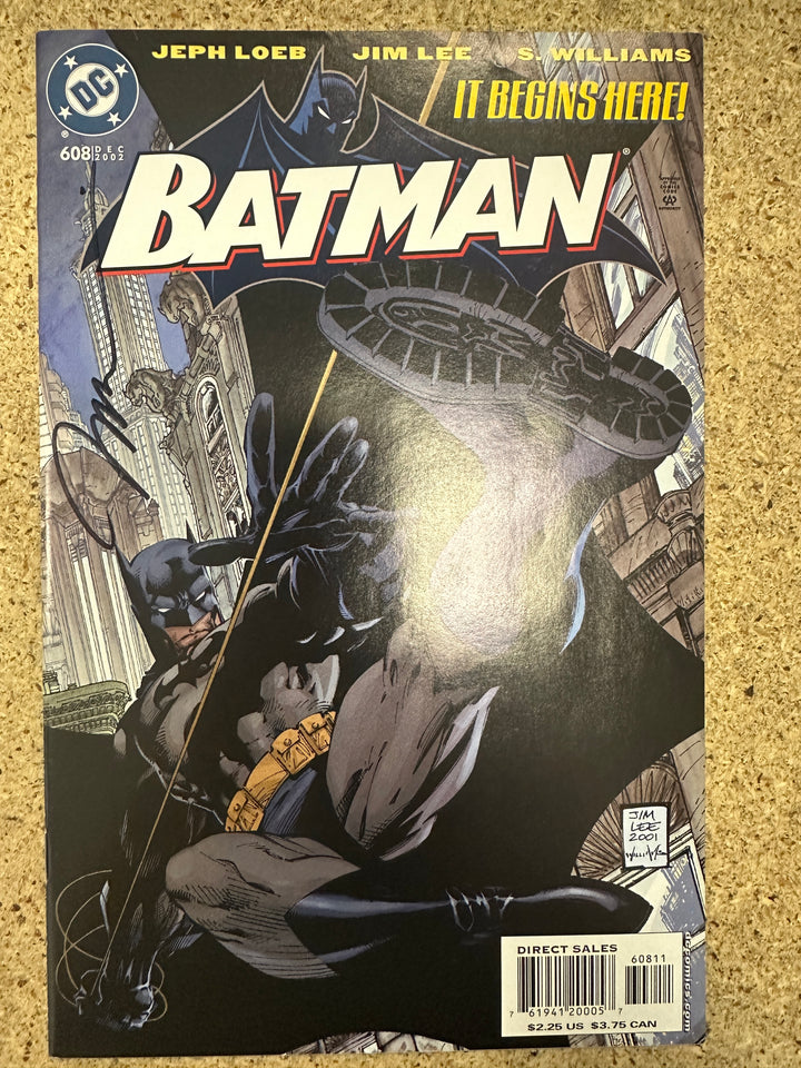 Batman #608 Hush Part 1 Signed by Jim Lee no COA
