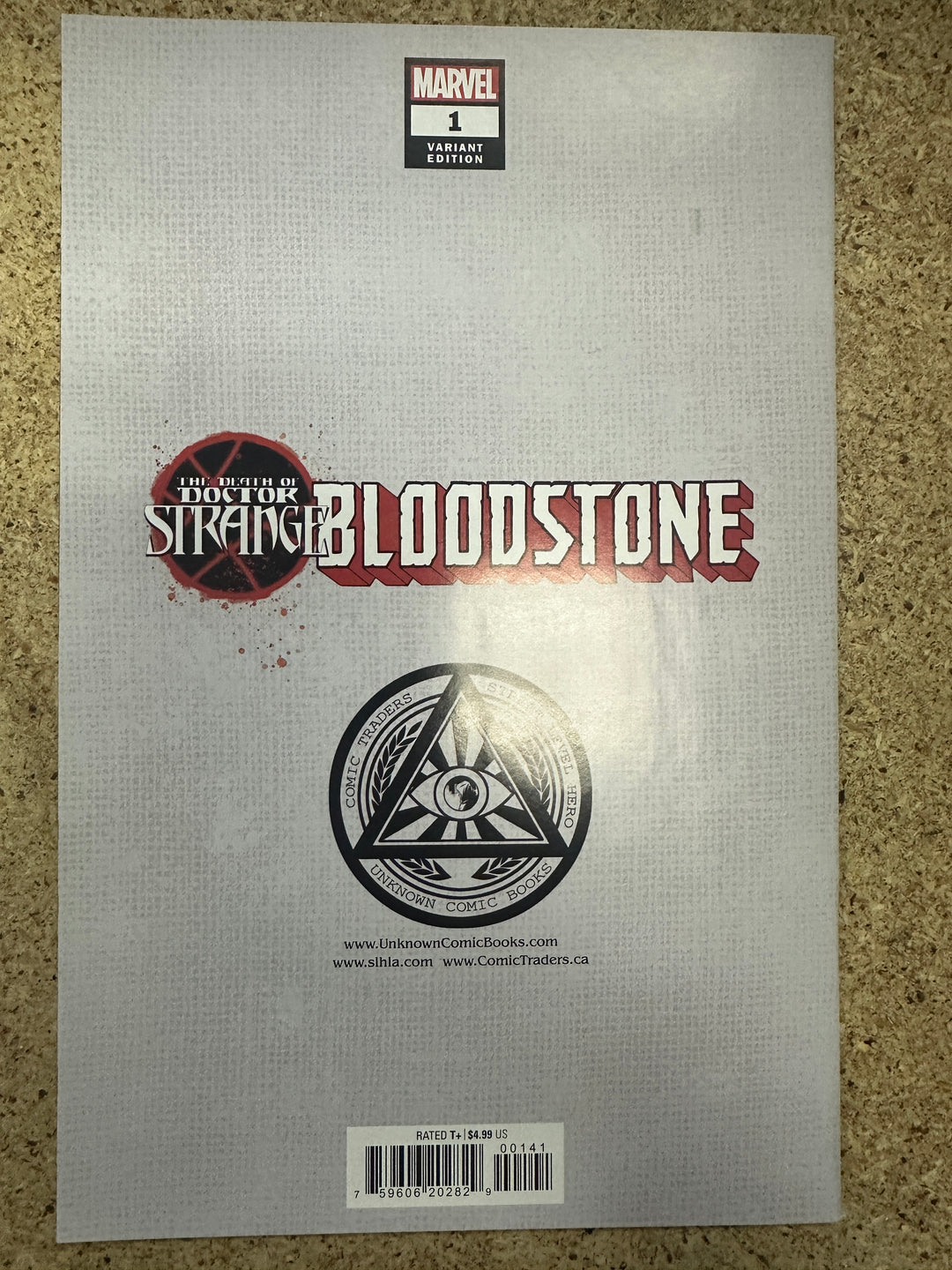 Death of Doctor Strange Bloodstone #1 2nd Print Exclusive signed by David Nakayama with COA