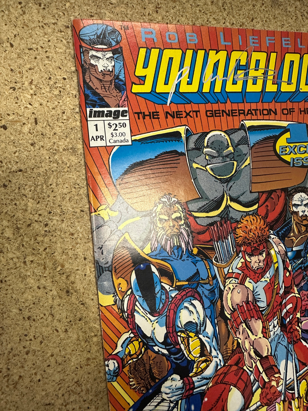 Youngblod #1&2 1992 both signed by Rob Liefeld
