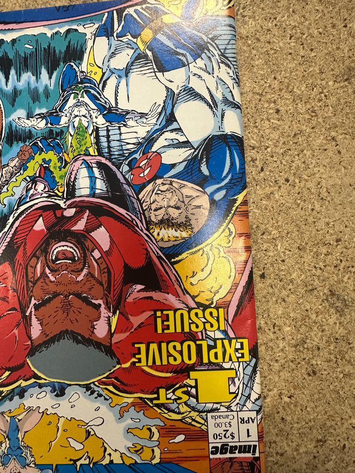 Youngblod #1&2 1992 both signed by Rob Liefeld
