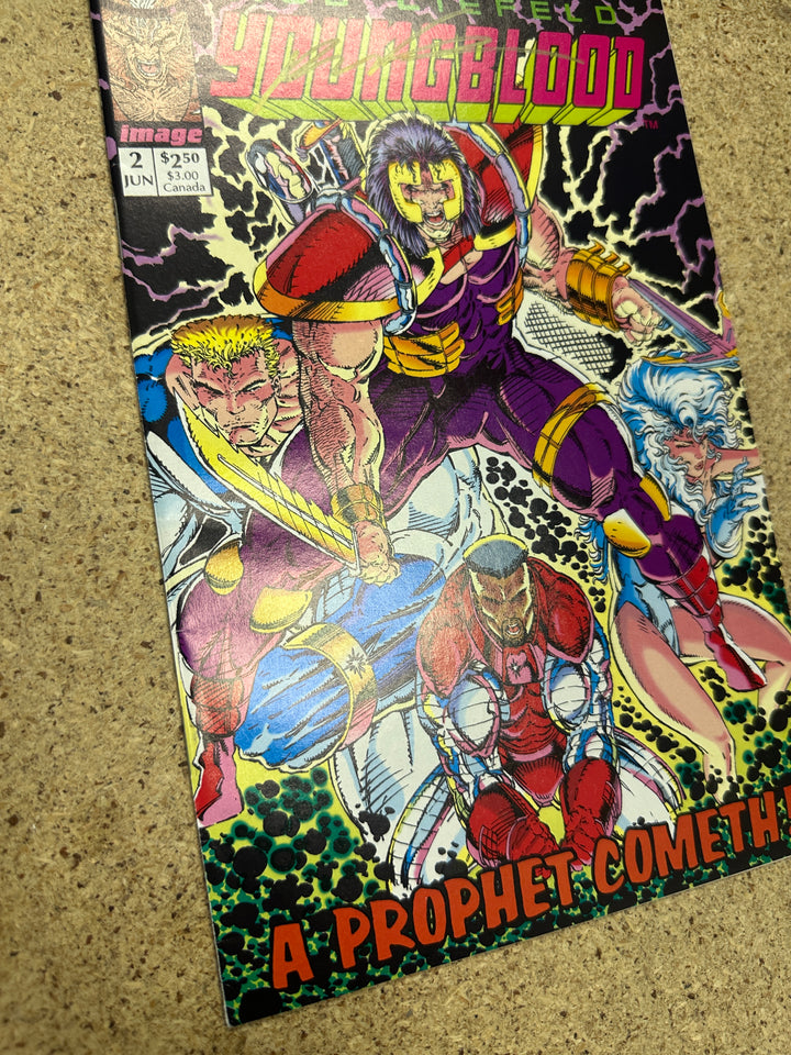 Youngblod #1&2 1992 both signed by Rob Liefeld