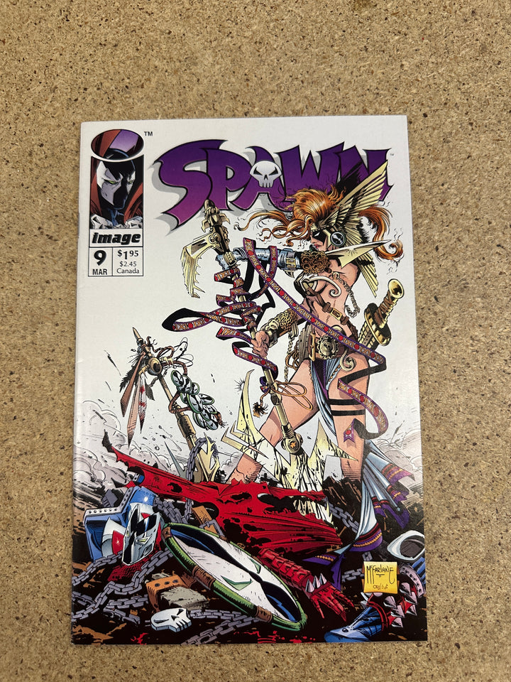Spawn #9 VF Plus 1st Angela