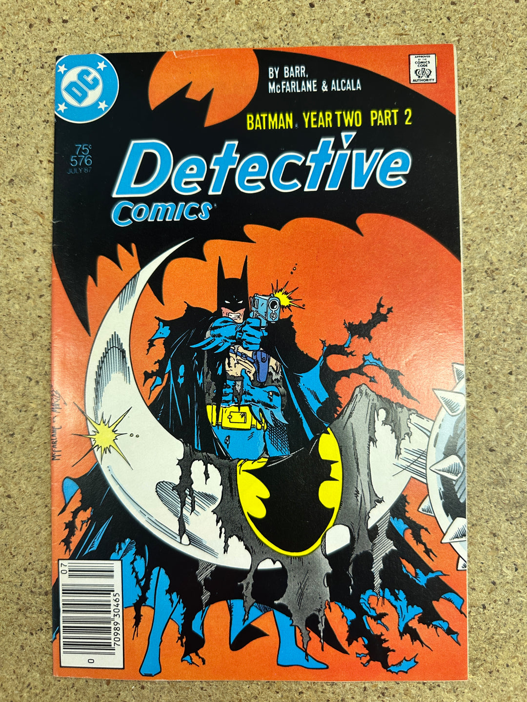 Detective Comics #576 Newsstand Year 2 McFarlane