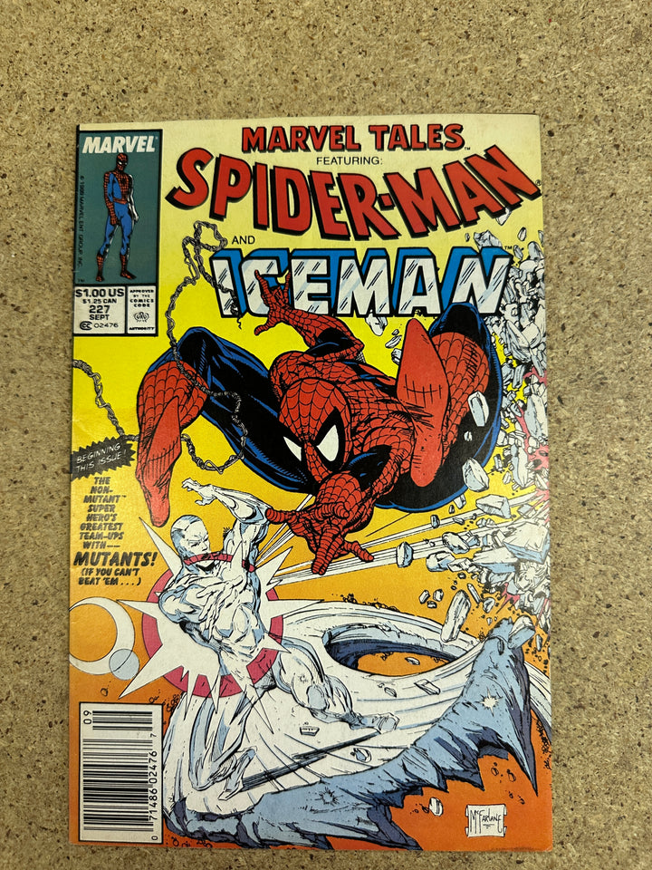 Marvel Tales #227 Newsstand McFarlane Cover