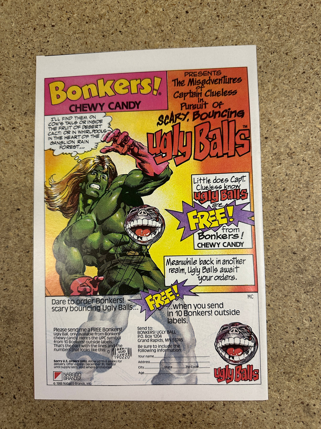 Incredible Hulk #331 McFarlane  VFNM