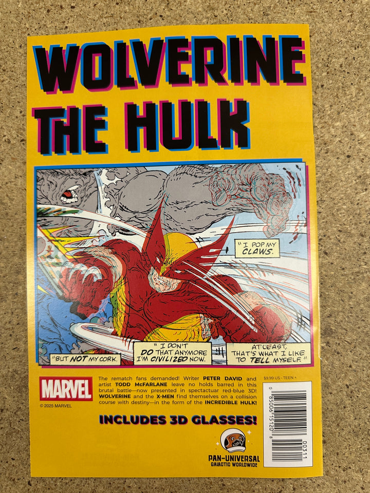 Incredible Hulk #340 Pan Dimensional 3 D