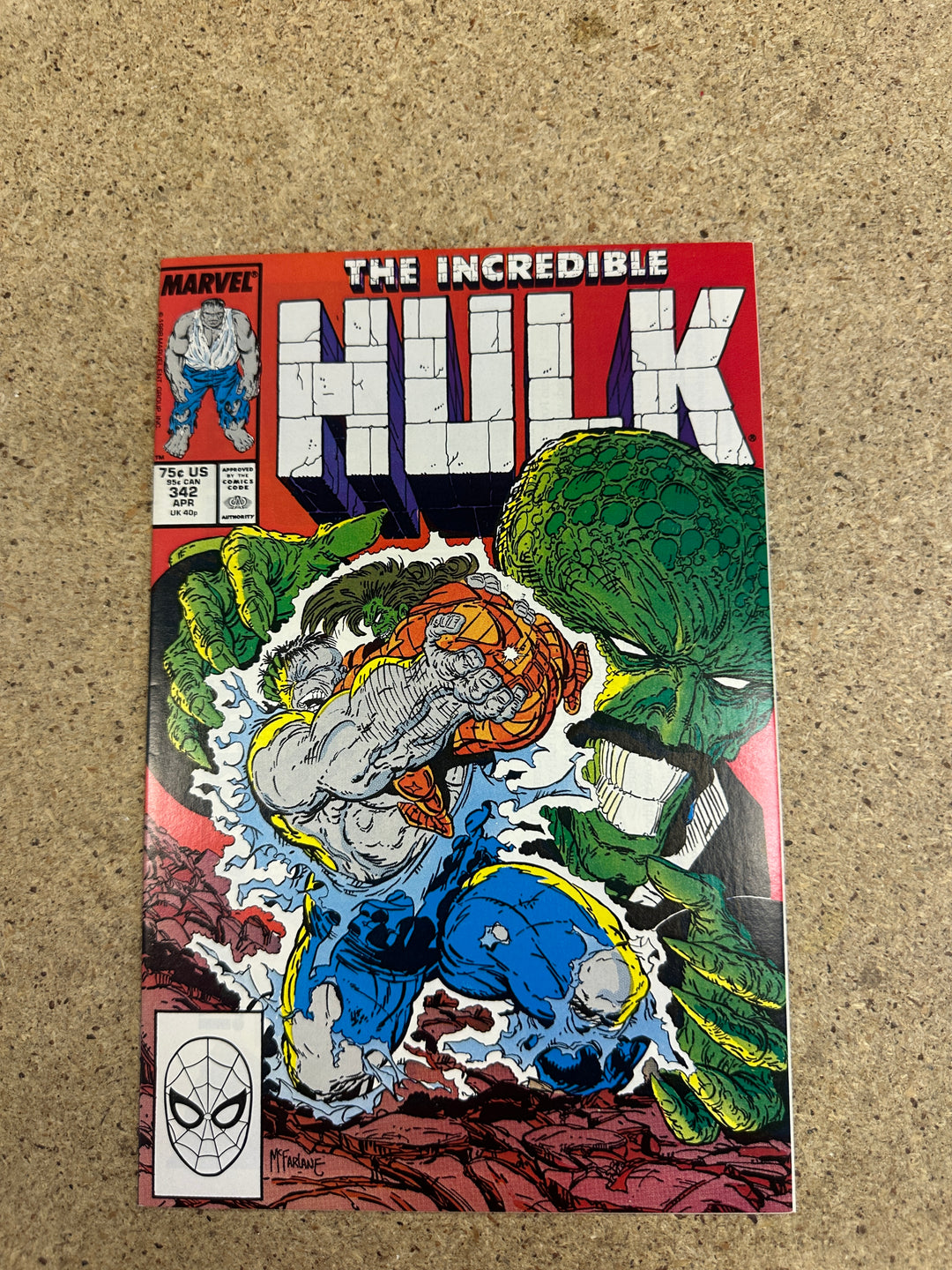 Incredible Hulk #342 McFarlane NM
