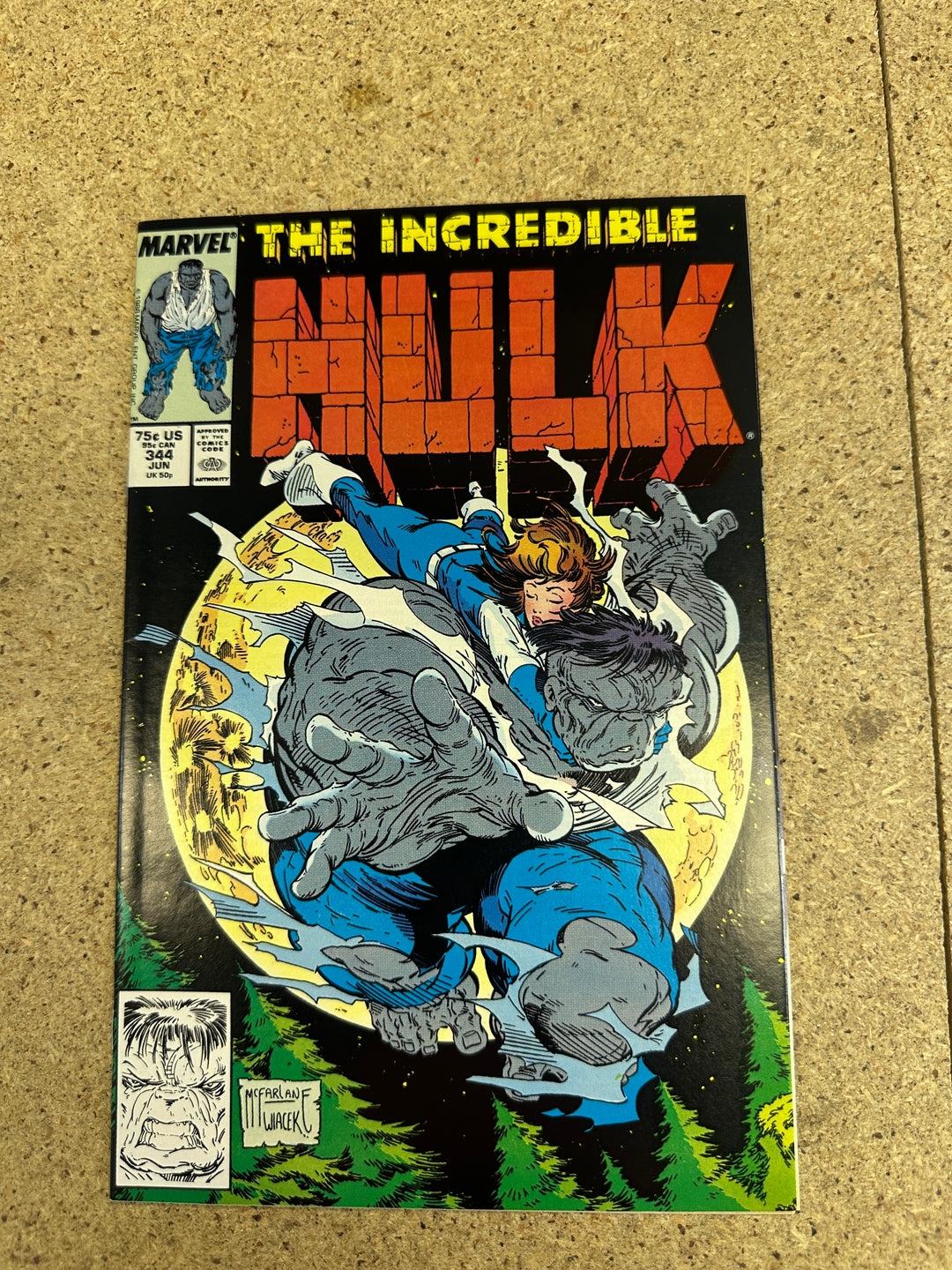 Incredible Hulk #344 McFarlane NM