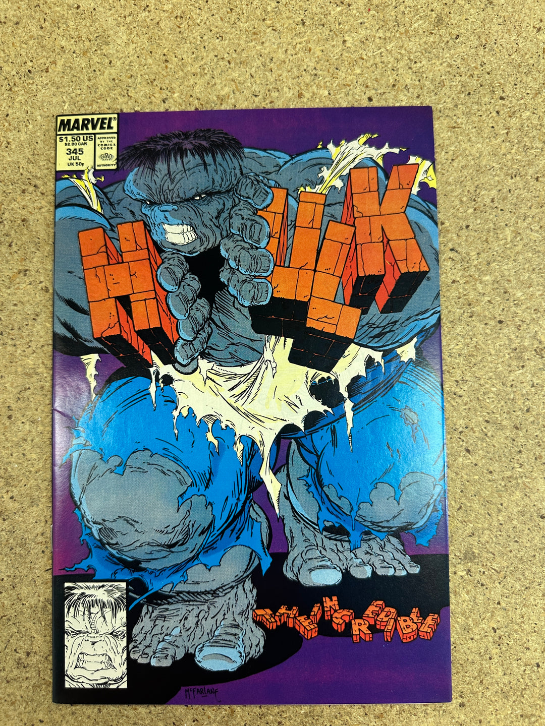 Incredible Hulk #345 McFarlane NM Minus