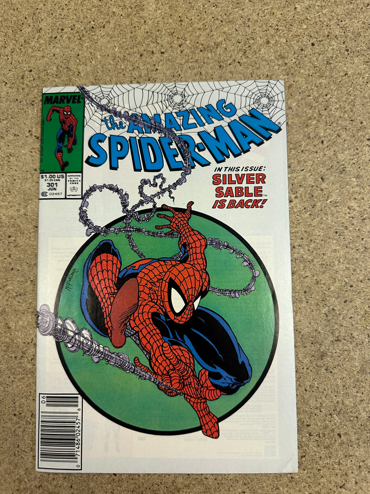 Amazing Spiderman  #301 Newsstand