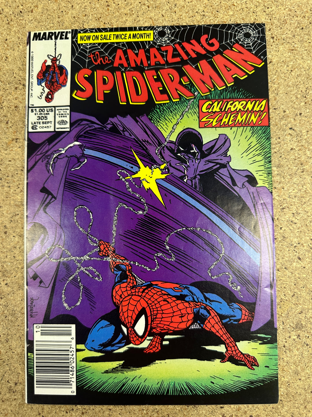Amazing Spiderman  #305 McFarlane Newsstand