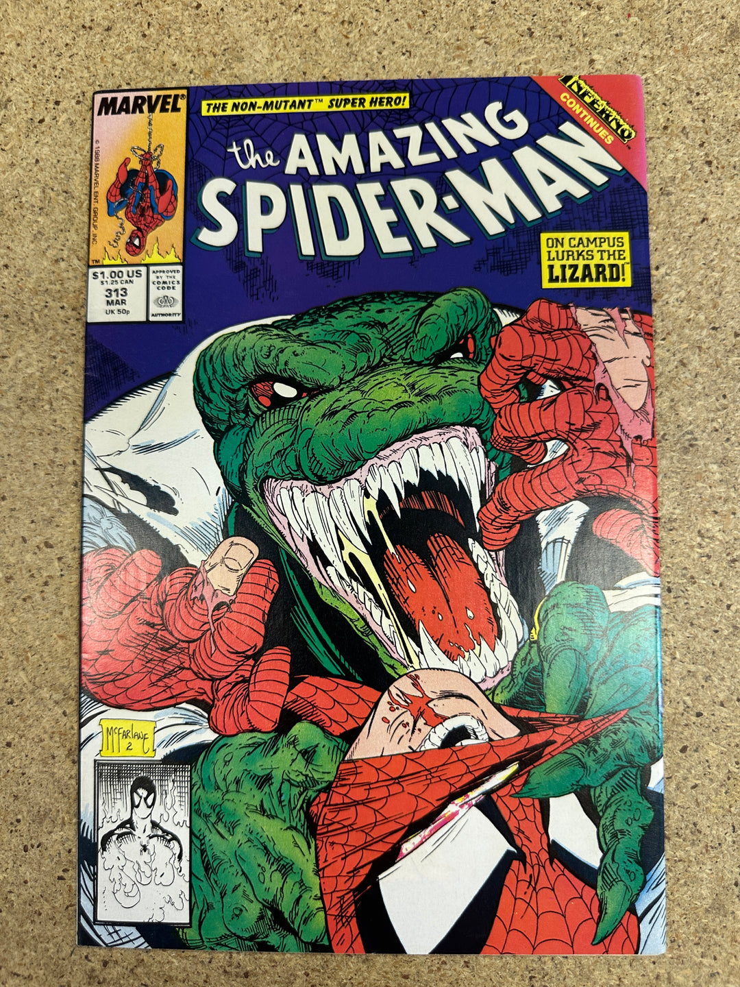 Amazing Spiderman  #313 McFarlane NM Minus