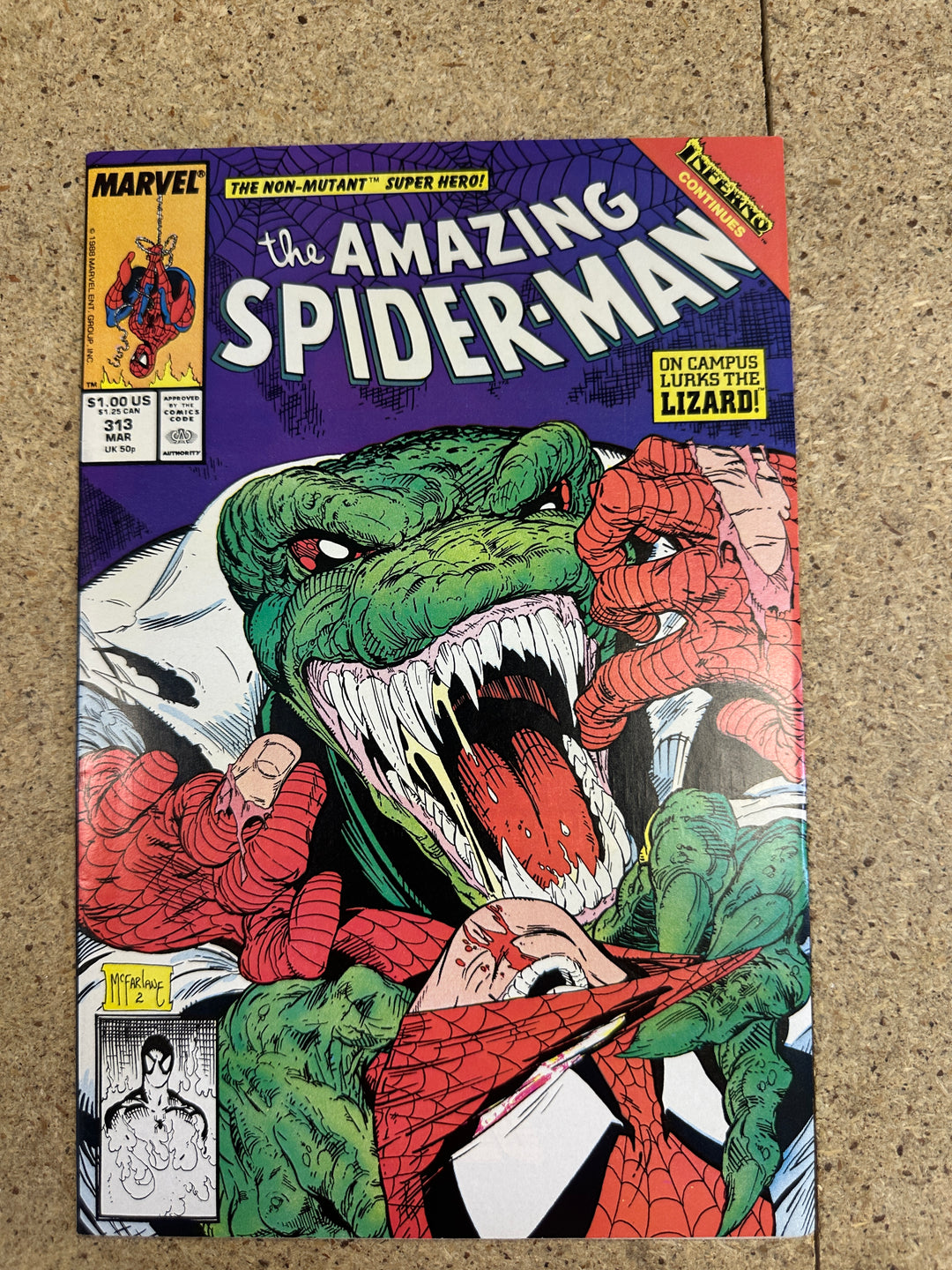 Amazing Spiderman  #313 McFarlane VFNM