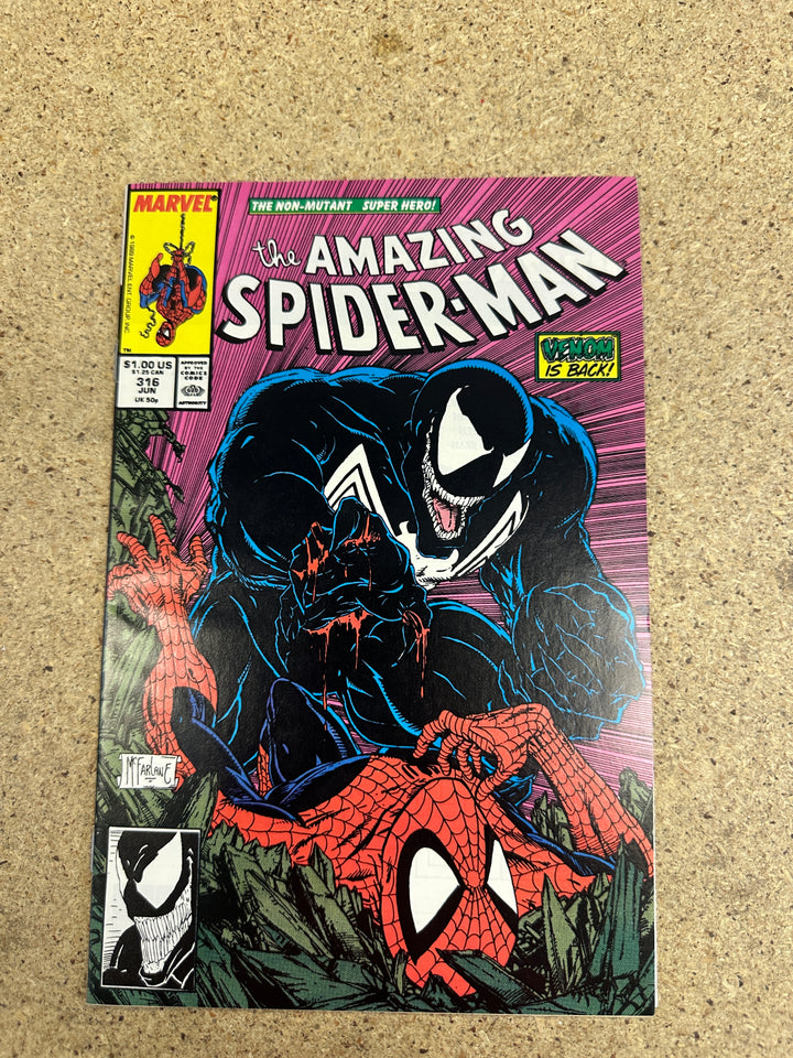 Amazing Spiderman  #316 1st Venom Cover VFNM