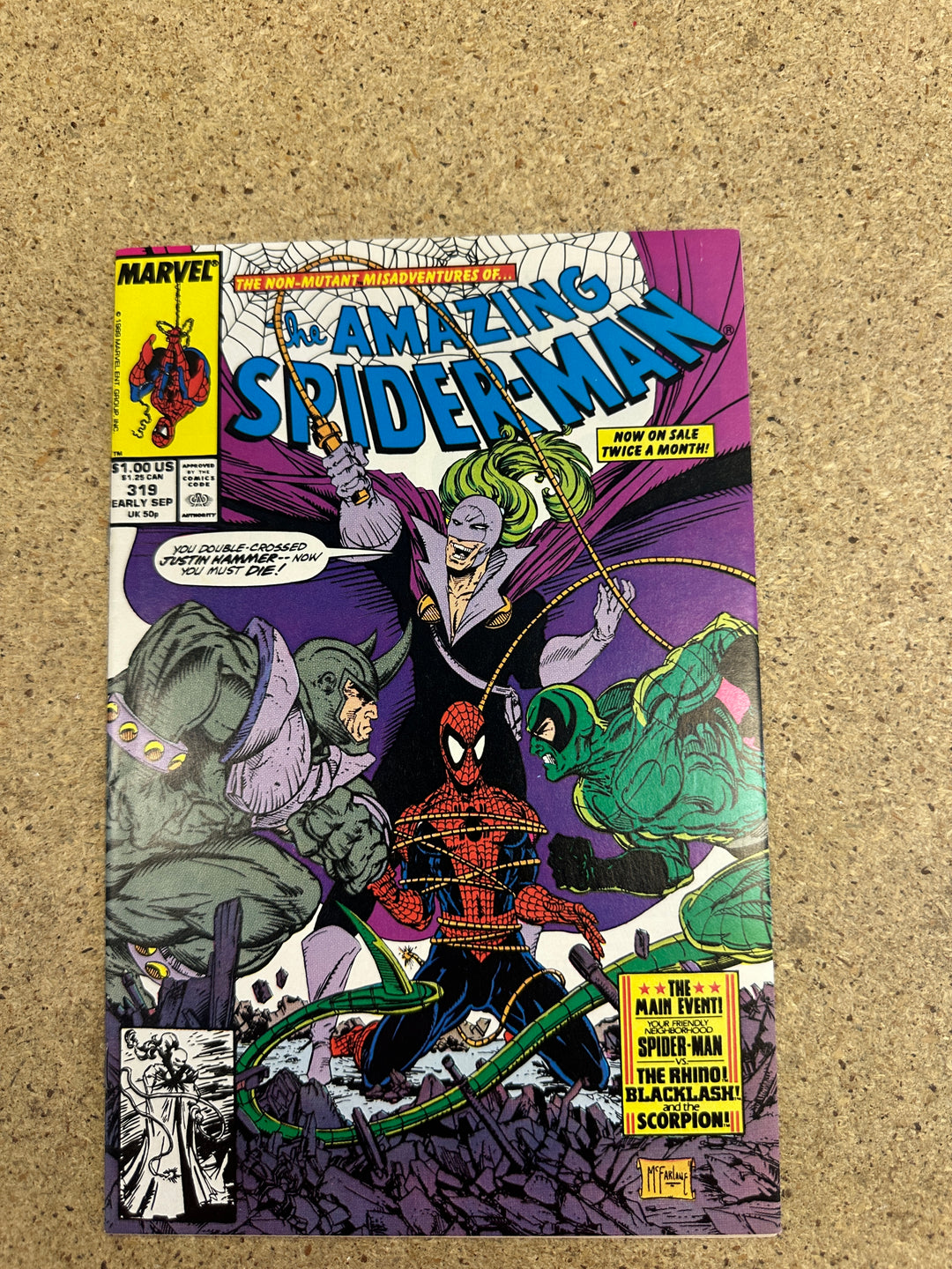Amazing Spiderman  #319 McFarlane