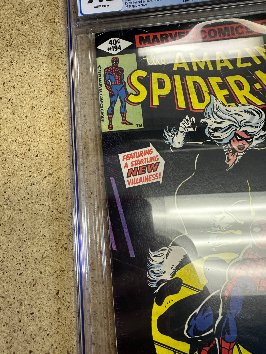 Amazing Spider Man #194 CGC 9.2 1st Black Cat