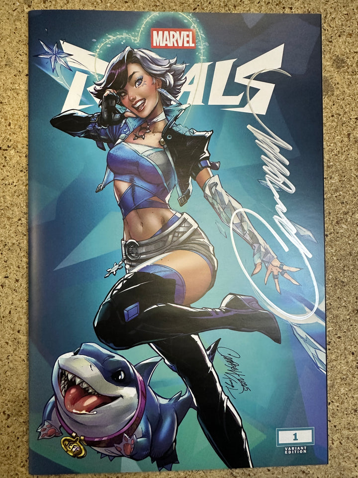 Marvel Rivals #1 B Luna Snow Signed by J Scott Campbell w/ COA