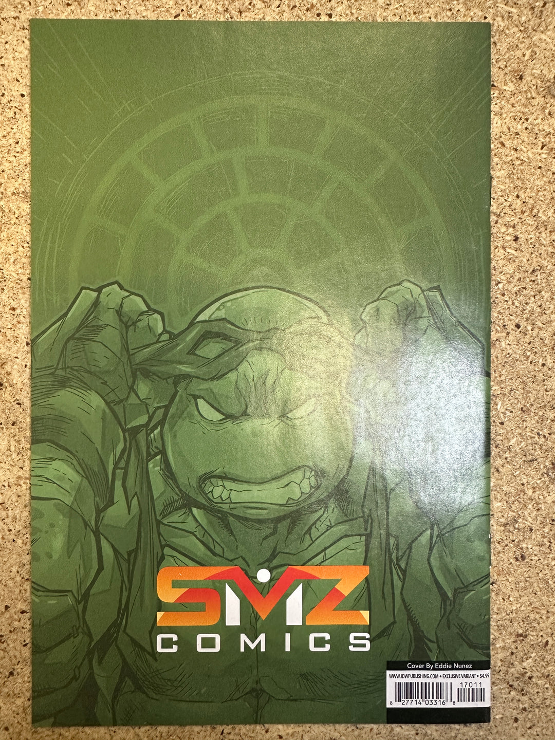 Teenage Mutant Ninja Turtles  #1 Vol 6 Nunez Signature and Awesome Remark w/ COA