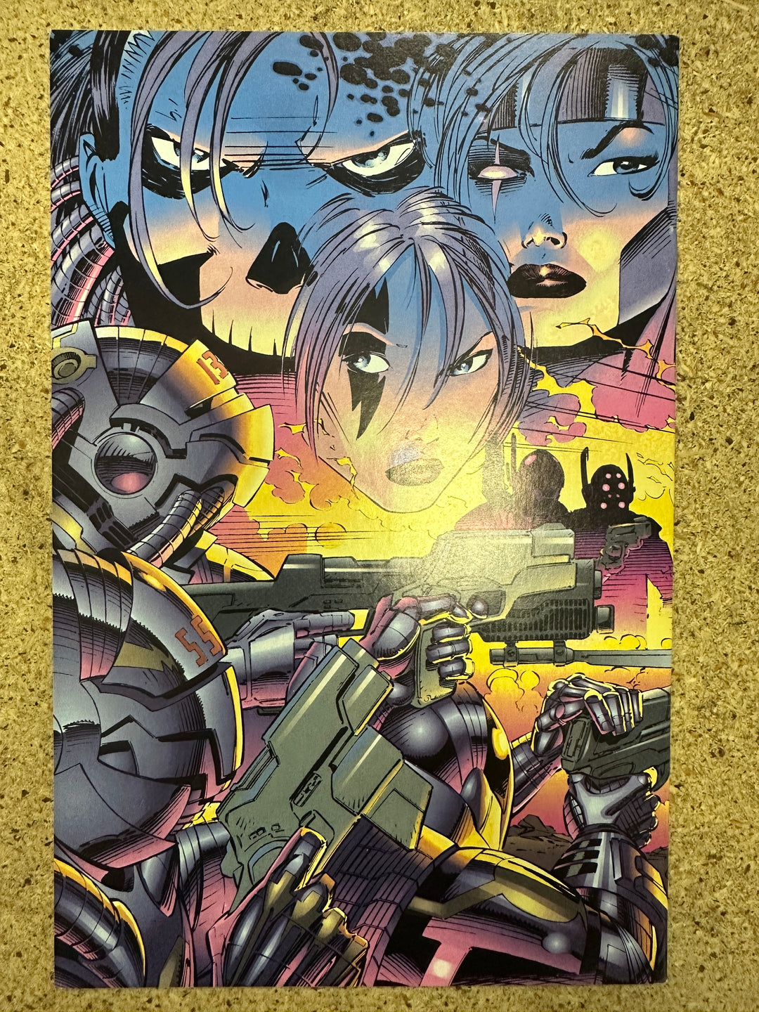 Cyber Force #1 Signed by Silvestri w/ COA