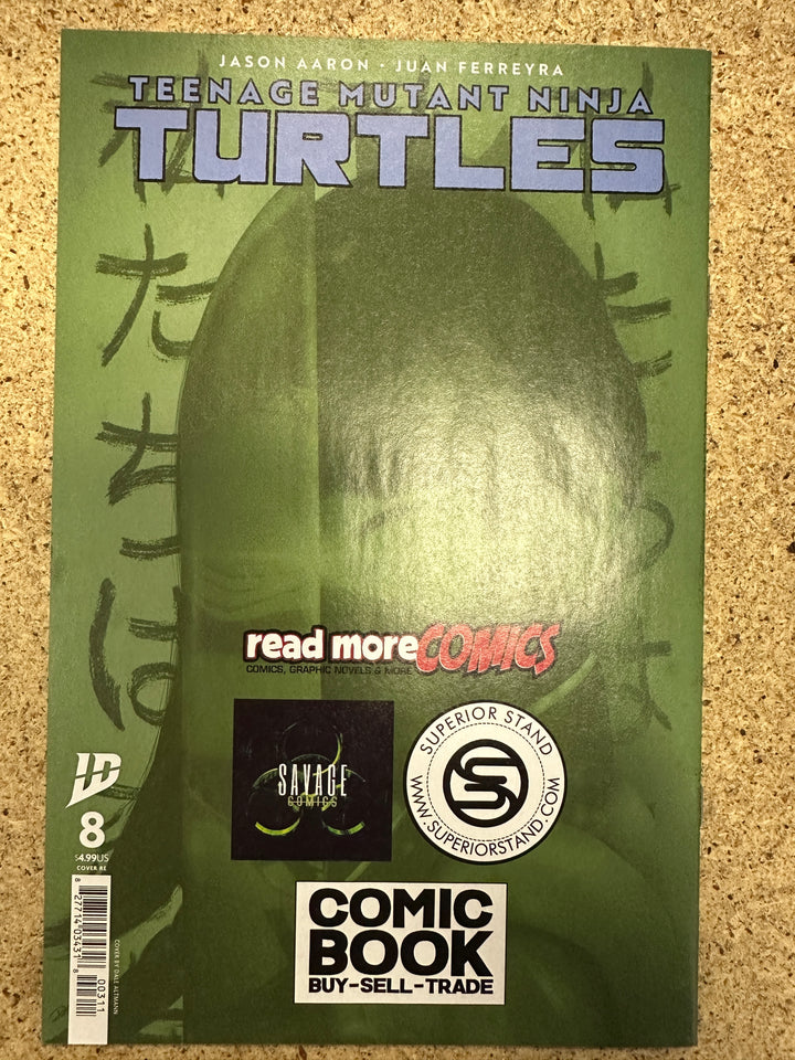 Teenage Mutant Ninja Turtles  #8 Vol 6 Dale Altman Exclusive signed by Altman w/ COA