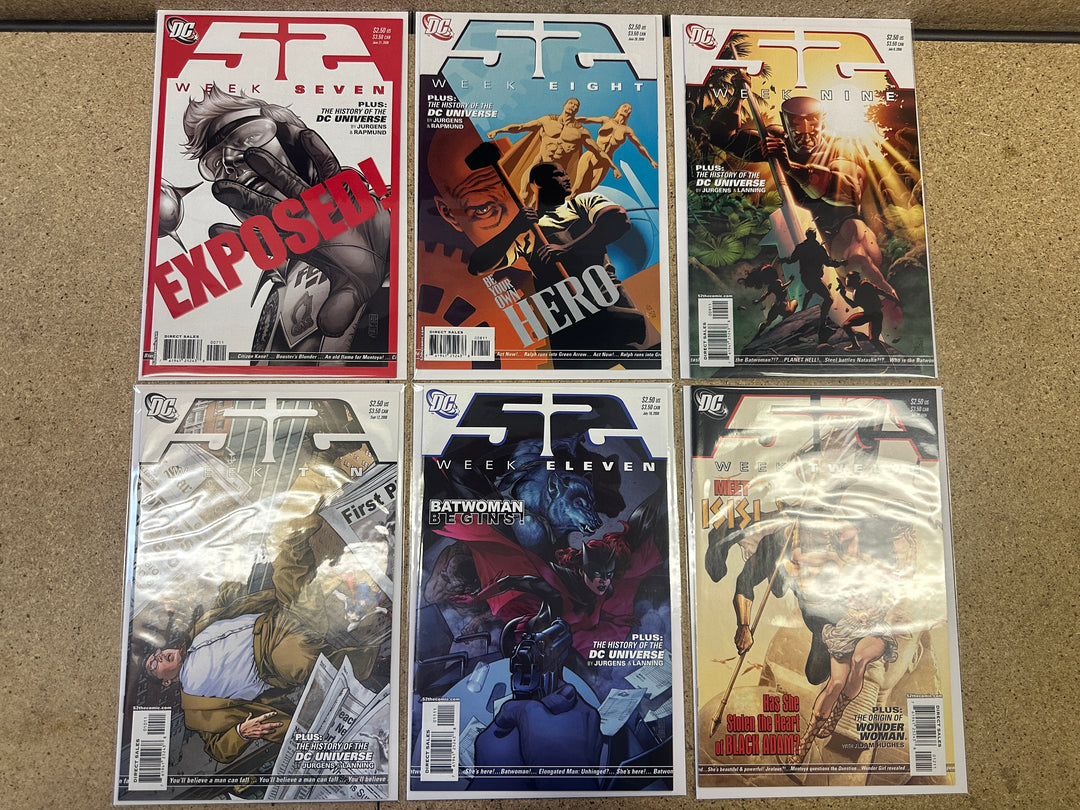 DC Comics 52 #1–52 Complete  VF/NM avg Full Run 2006