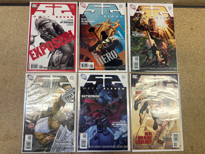 DC Comics 52 #1–52 Complete  VF/NM avg Full Run 2006