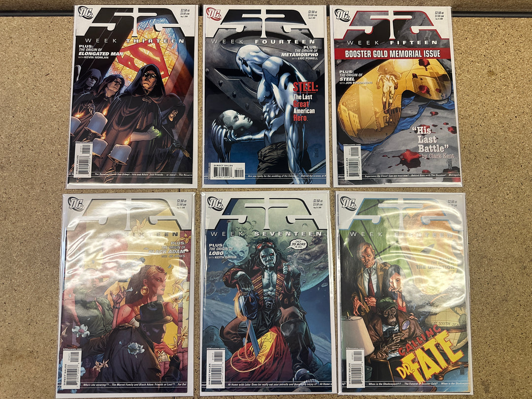 DC Comics 52 #1–52 Complete  VF/NM avg Full Run 2006