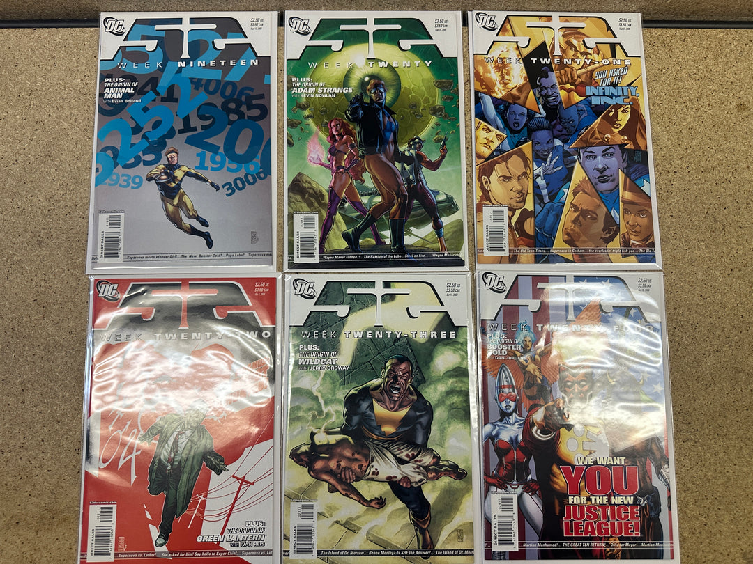 DC Comics 52 #1–52 Complete  VF/NM avg Full Run 2006