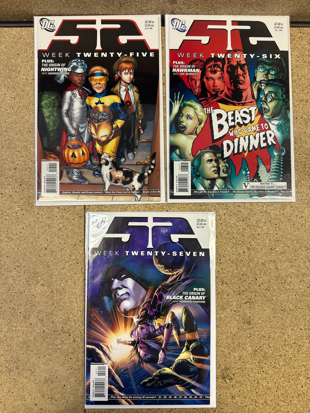 DC Comics 52 #1–52 Complete  VF/NM avg Full Run 2006