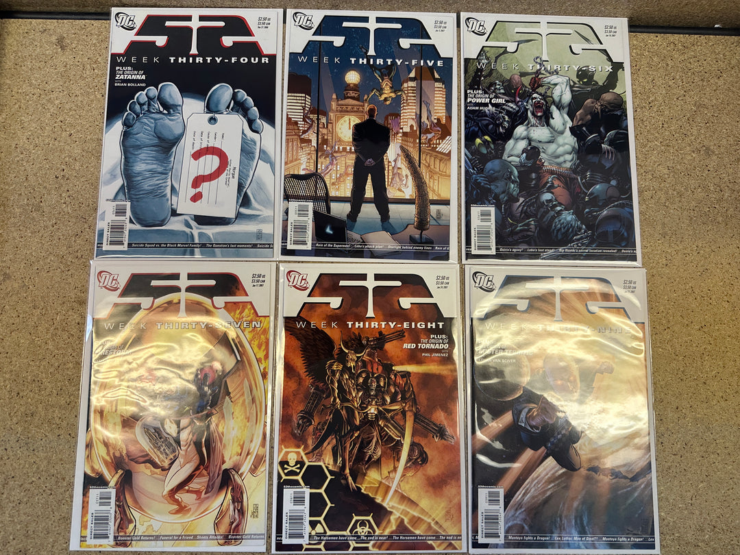 DC Comics 52 #1–52 Complete  VF/NM avg Full Run 2006