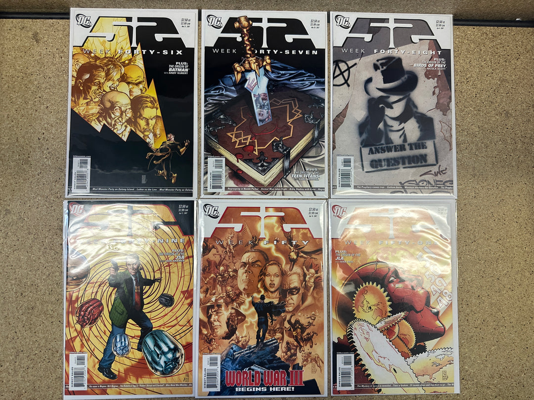 DC Comics 52 #1–52 Complete  VF/NM avg Full Run 2006