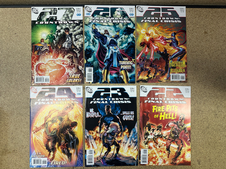 Countdown #1-51 complete + O VF/NM average full run 2007