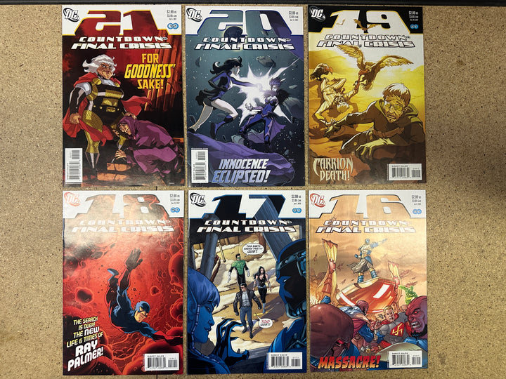 Countdown #1-51 complete + O VF/NM average full run 2007